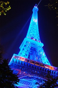 Luci della Torre Eiffel