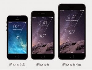 iPhone 6 confronto dimensioni con iPhone 5s